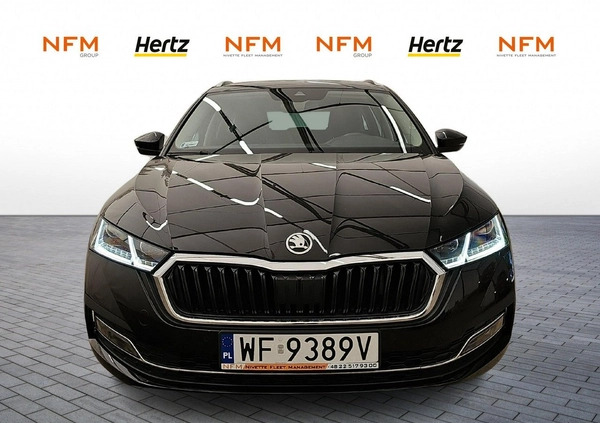 Skoda Octavia cena 114500 przebieg: 43300, rok produkcji 2021 z Garwolin małe 407